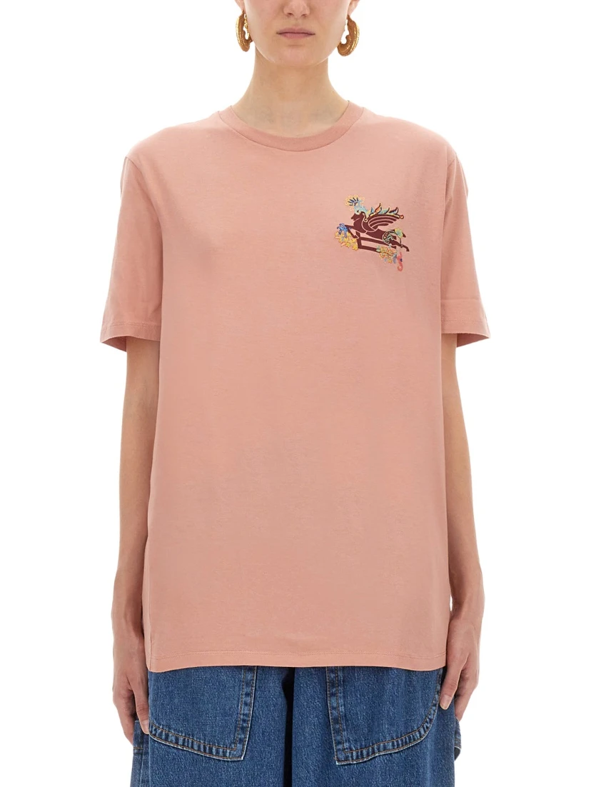 T-SHIRT WITH PEGASUS
