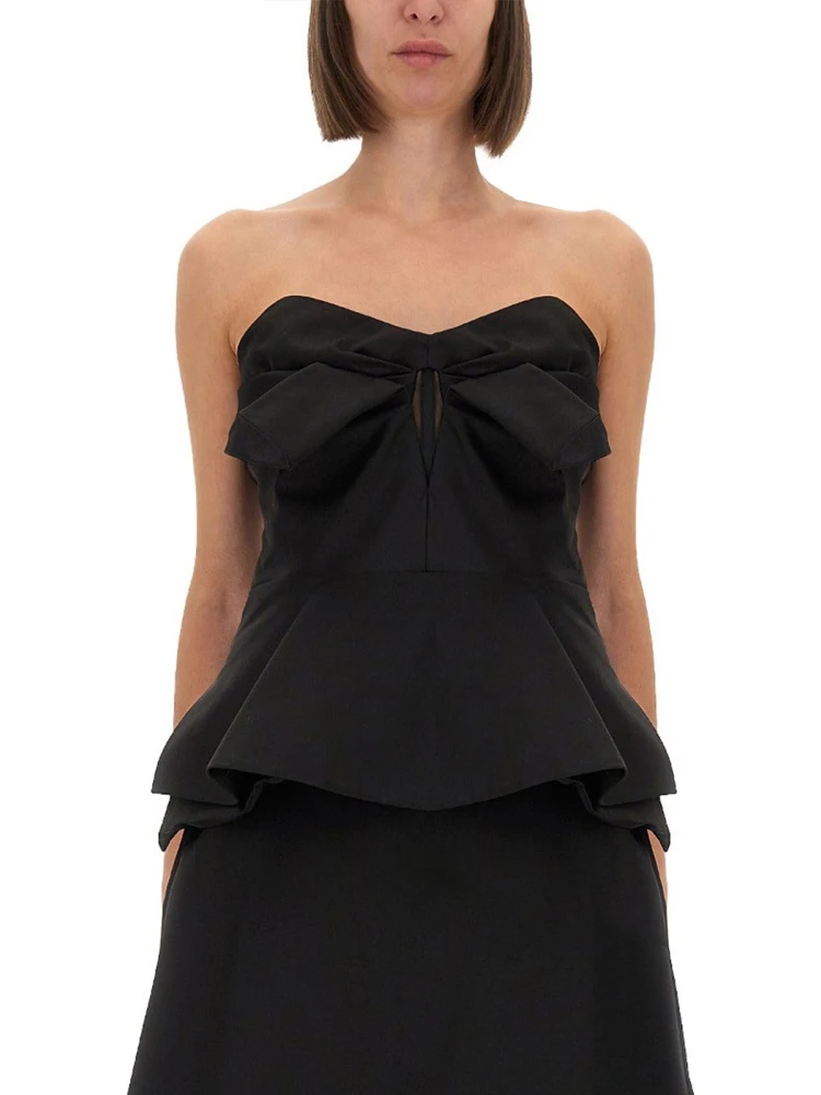 STRAPLESS CORSET TOP