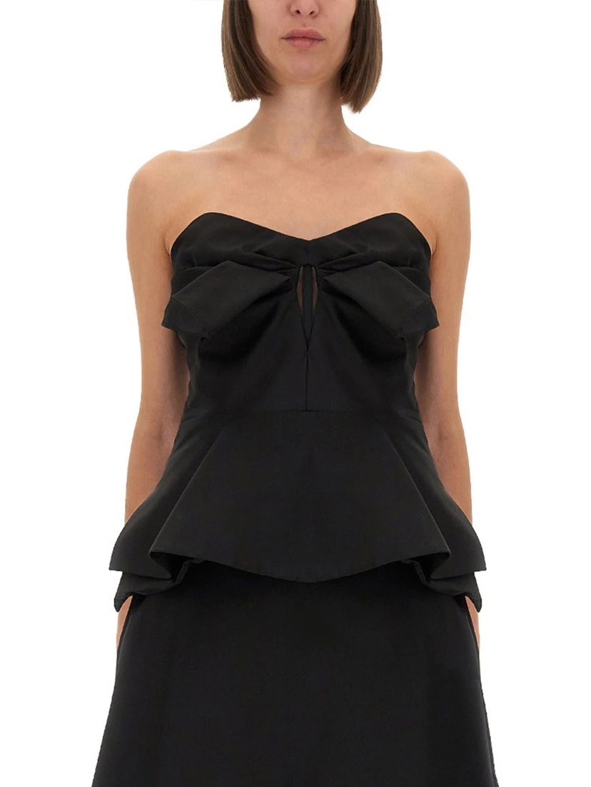 STRAPLESS CORSET TOP