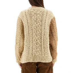 PATCHWORK "DARYL" SWEATER