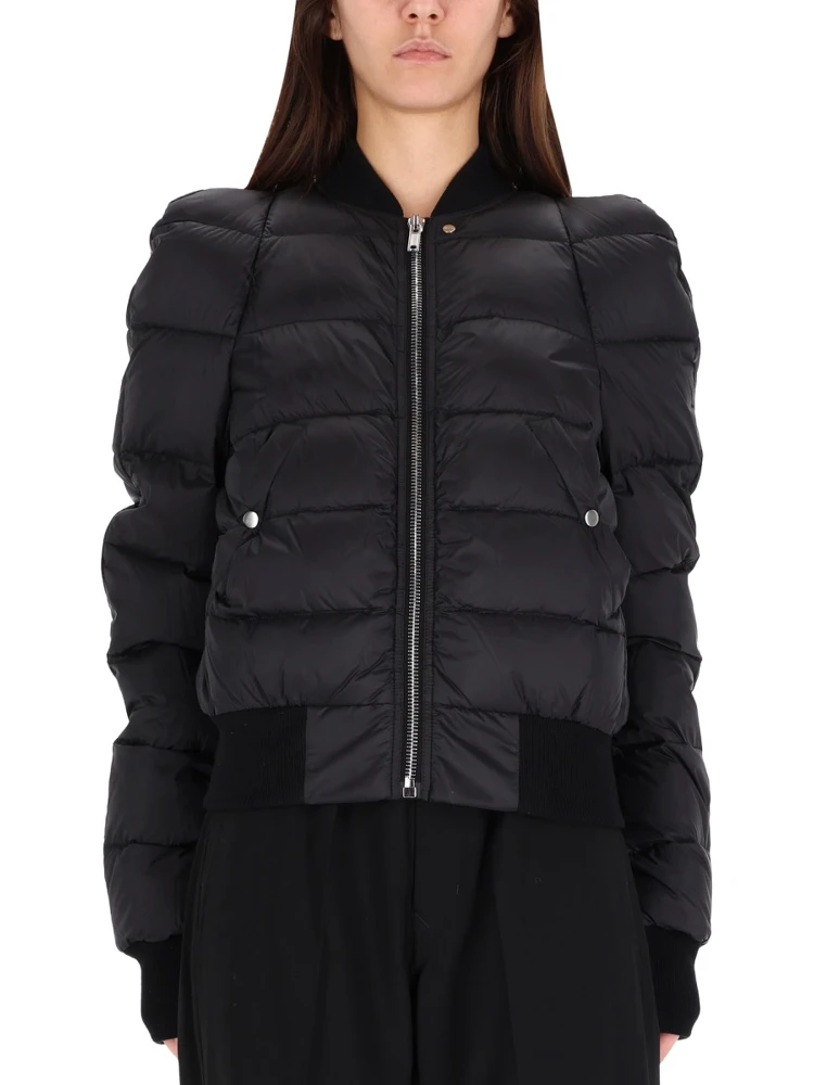 "COMFORTER" DOWN BOMBER JACKET