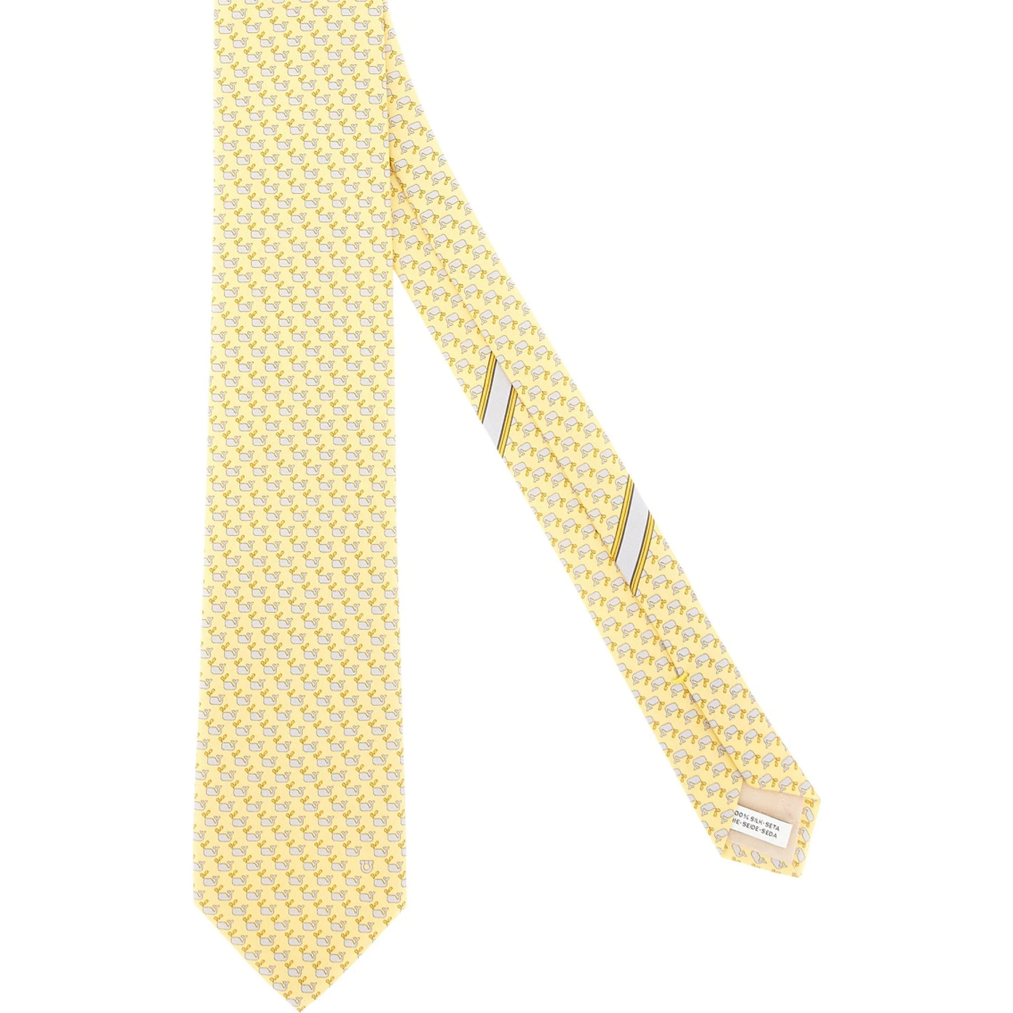 WHALE PRINT TIE