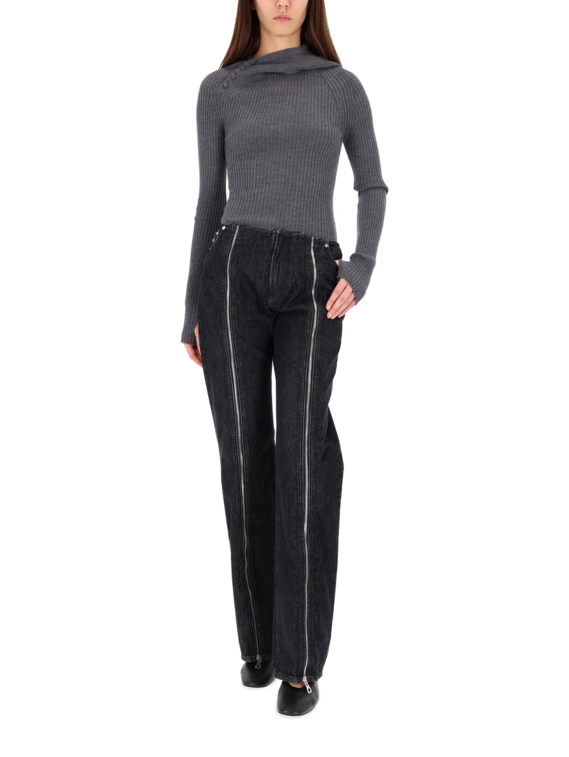 DOUBLE ZIPPER PANTS