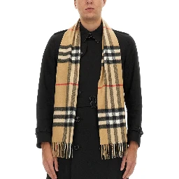 CASHMERE CHECK SCARF