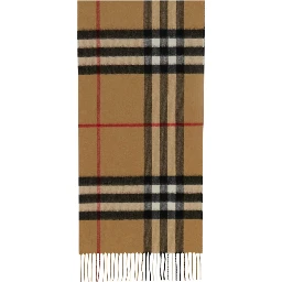 CASHMERE CHECK SCARF