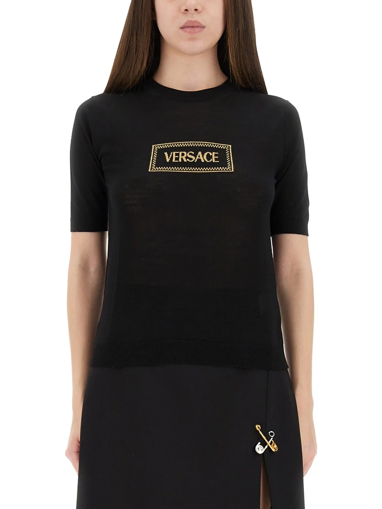 LOGO KNIT T-SHIRT