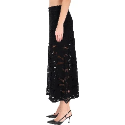 LACE MIDI SKIRT