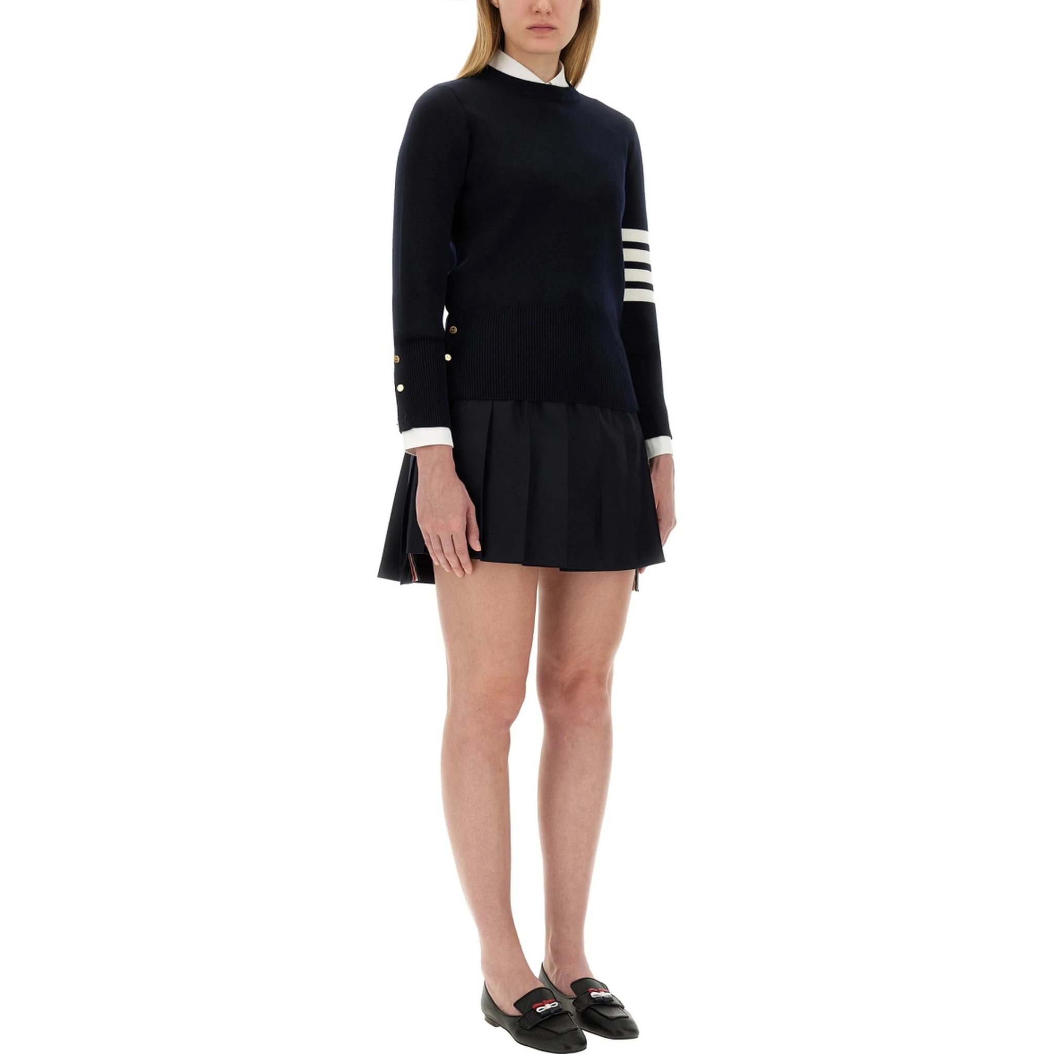 MILANO STITCH JERSEY WITH 4 BARS