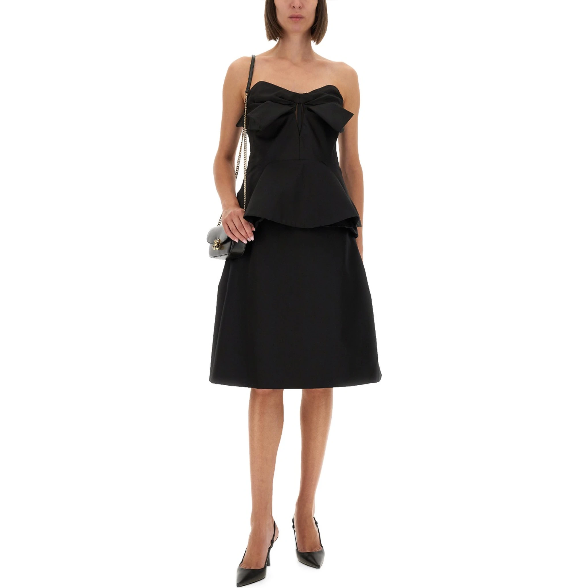 FLARED MIDI SKIRT