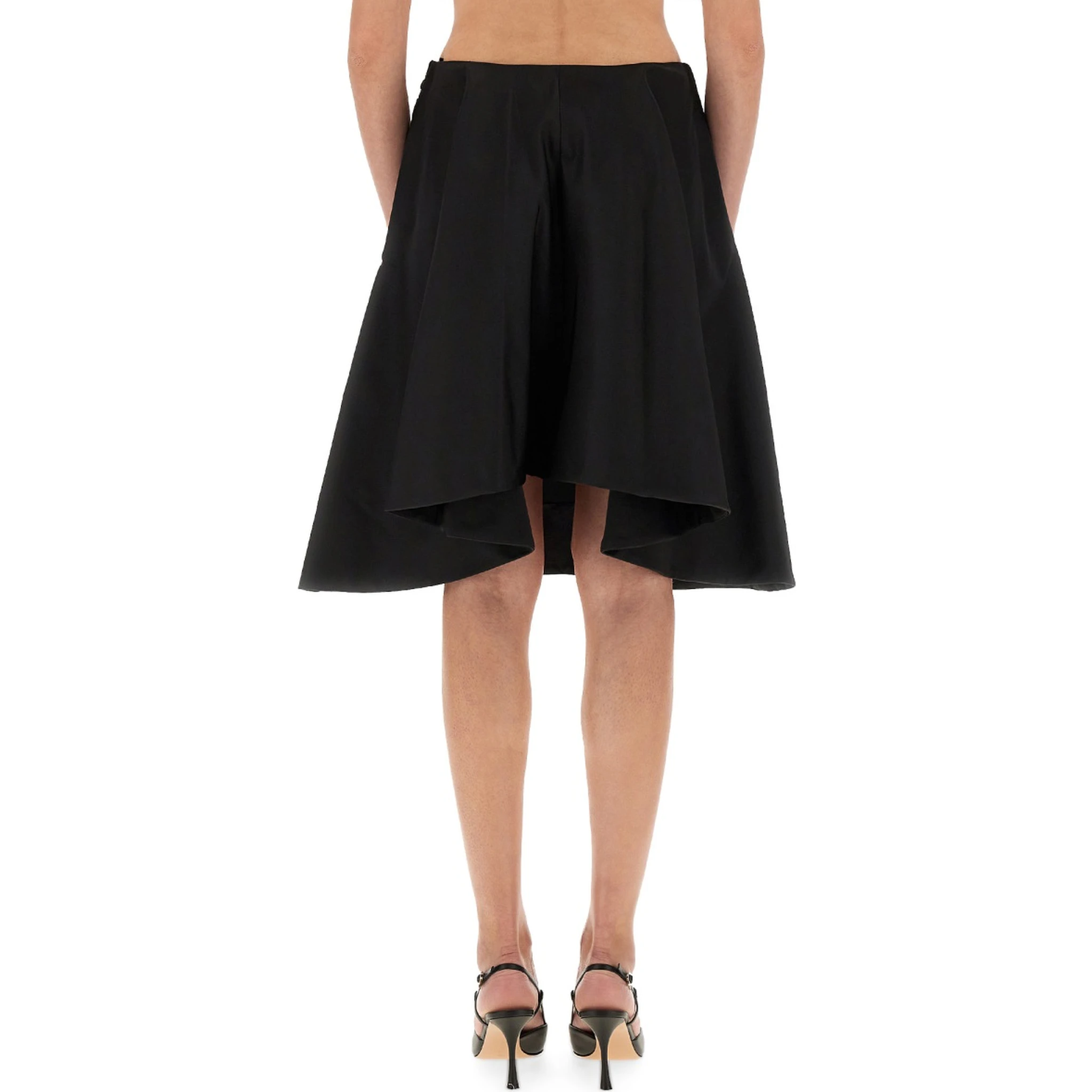 FLARED MIDI SKIRT