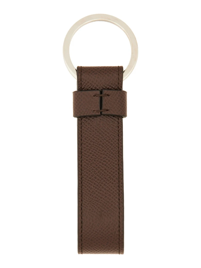 "T TIMELESS" LOGO KEYCHAIN