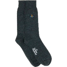 SOCKS WITH ORB EMBROIDERY