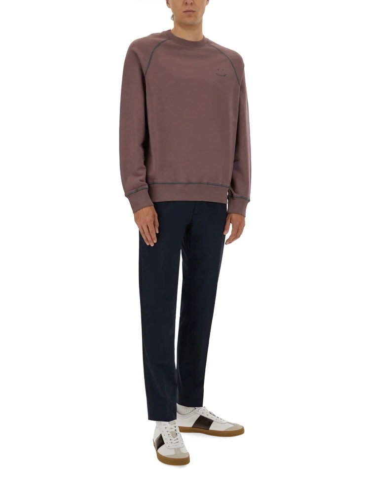SWEATSHIRT WITH EMBROIDERY PS HAPPY alternative