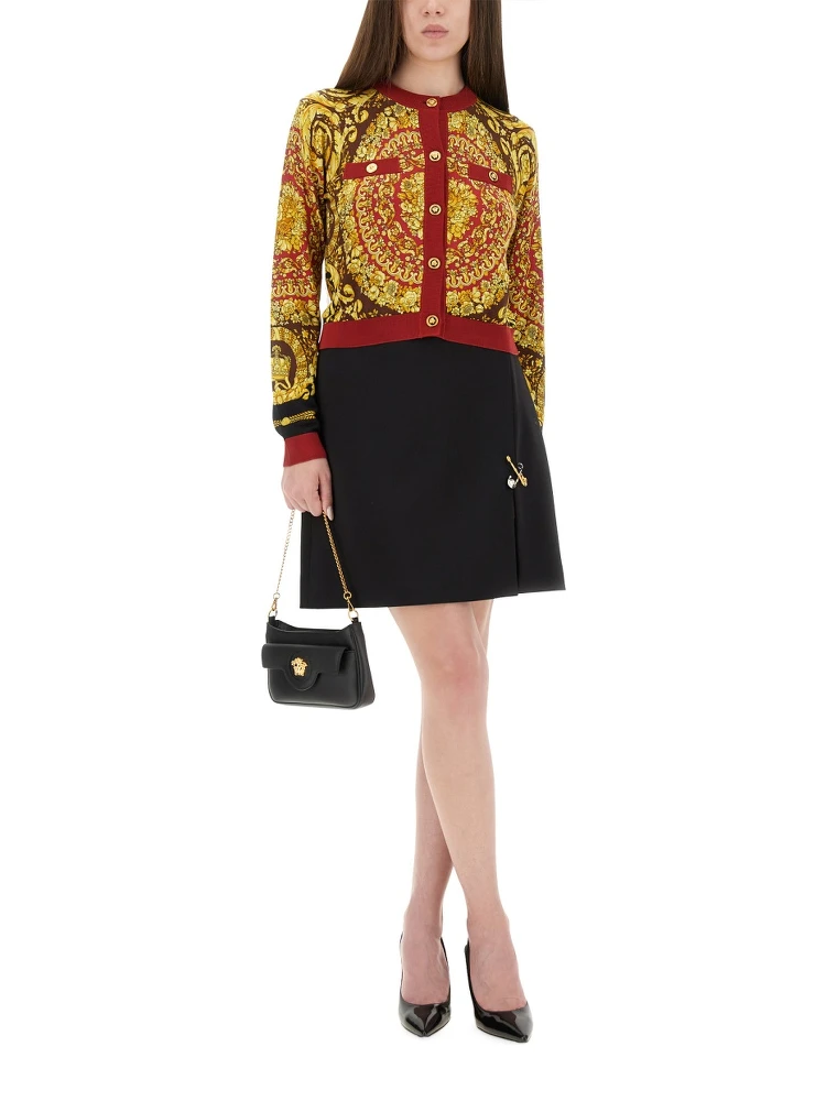 BAROQUE SILK KNIT CARDIGAN alternative