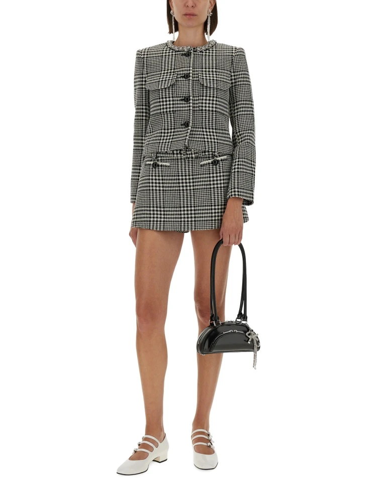 HOUNDSTOOTH JACKET WITH CRYSTALS alternative