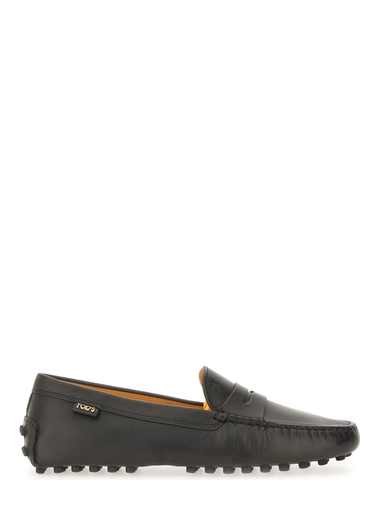 LEATHER "GOMMINO" LOAFER