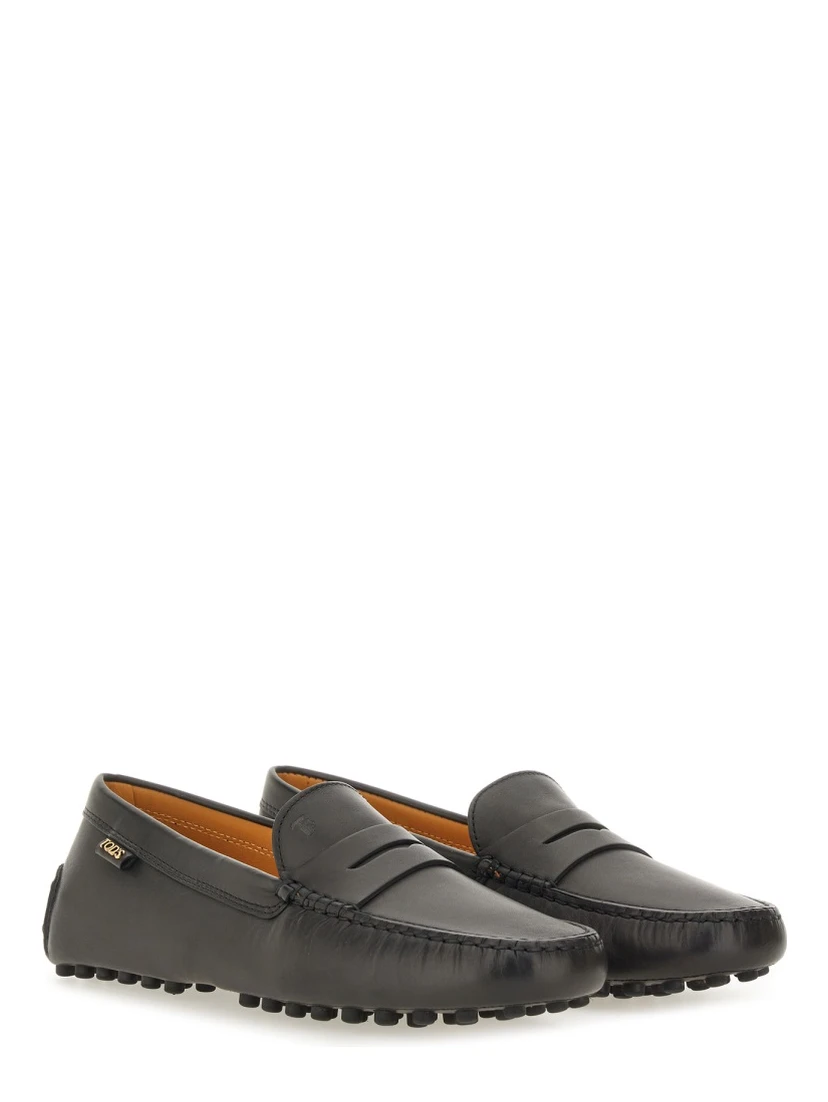 LEATHER "GOMMINO" LOAFER