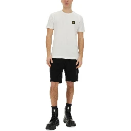 T-SHIRT WITH LOGO PATCH