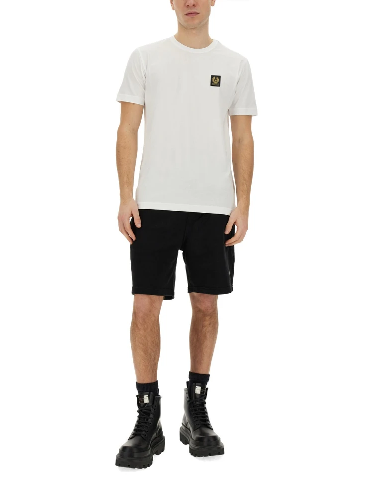 T-SHIRT WITH LOGO PATCH alternative