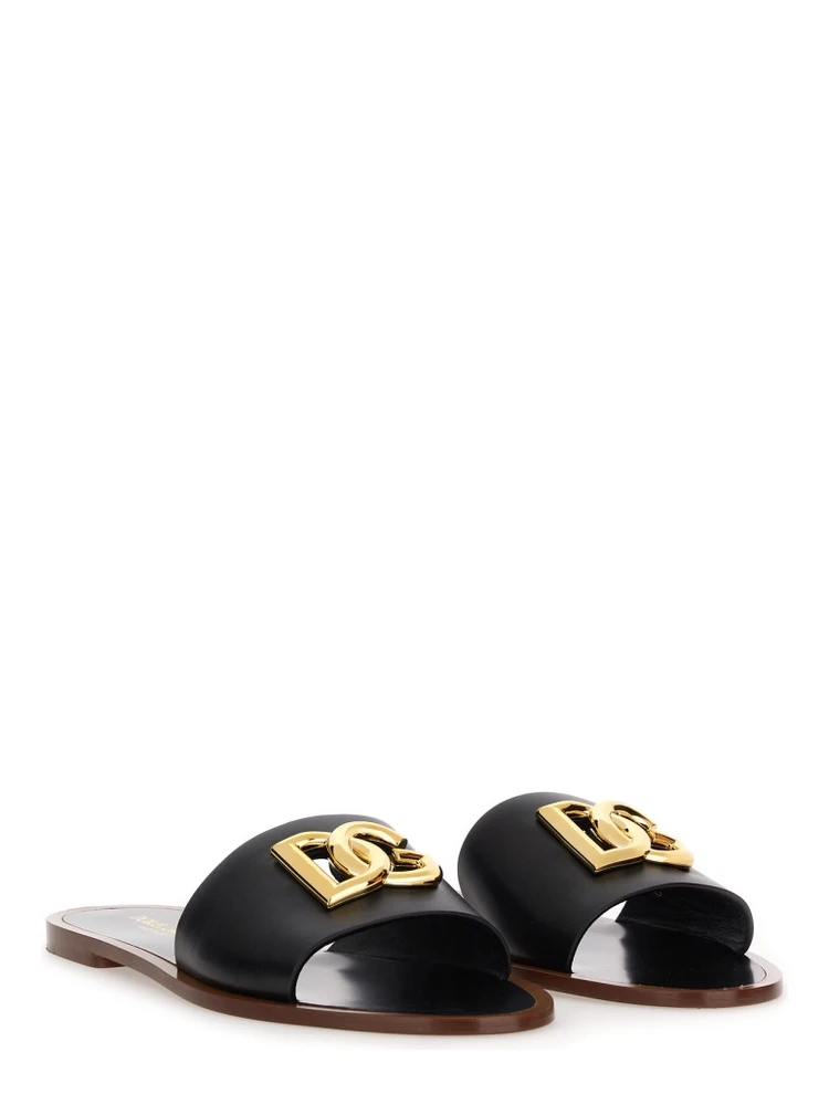 LEATHER SLIDE SANDAL alternative