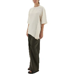 ASYMMETRICAL "VICHY" T-SHIRT