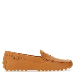 LEATHER "GOMMINO" LOAFER