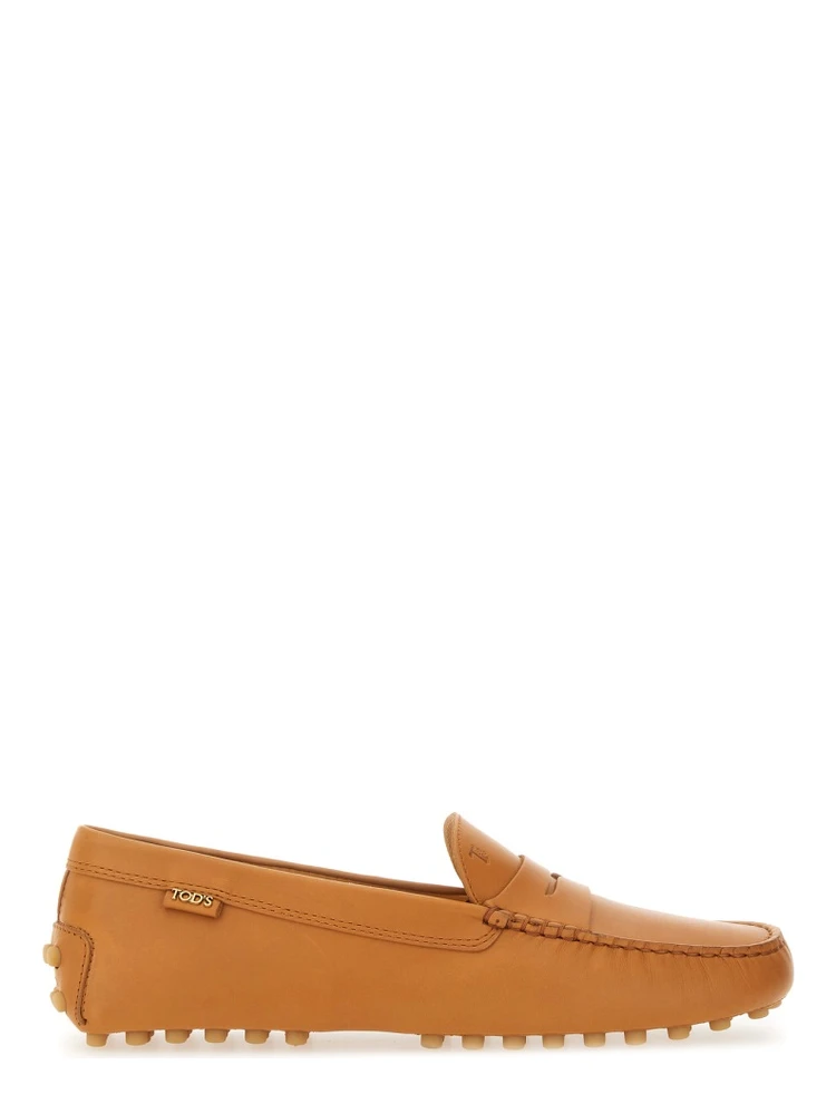 LEATHER "GOMMINO" LOAFER