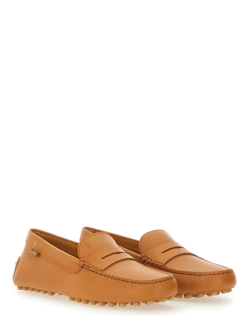 LEATHER "GOMMINO" LOAFER
