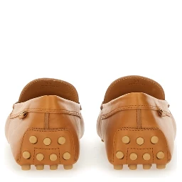 LEATHER "GOMMINO" LOAFER