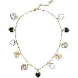 "ITALIAN TAILORING" NECKLACE WITH HEARTS