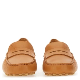 LEATHER "GOMMINO" LOAFER