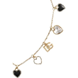 "ITALIAN TAILORING" NECKLACE WITH HEARTS