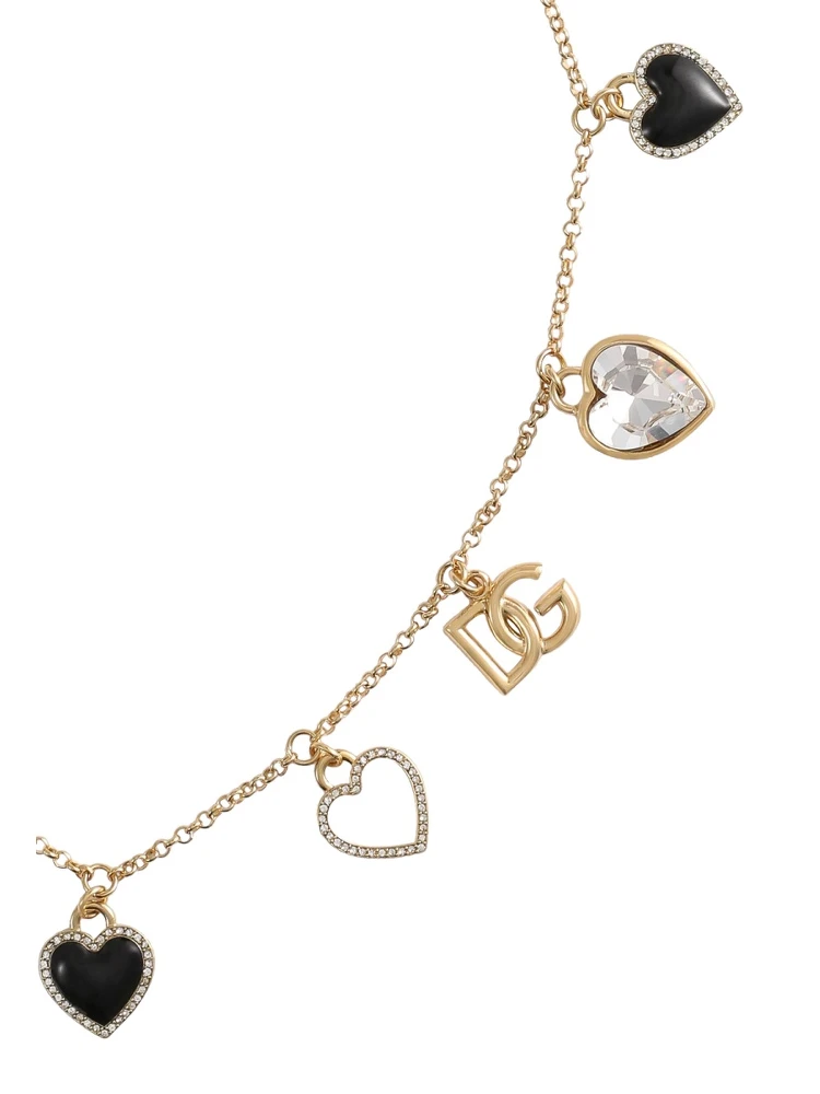 "ITALIAN TAILORING" NECKLACE WITH HEARTS alternative