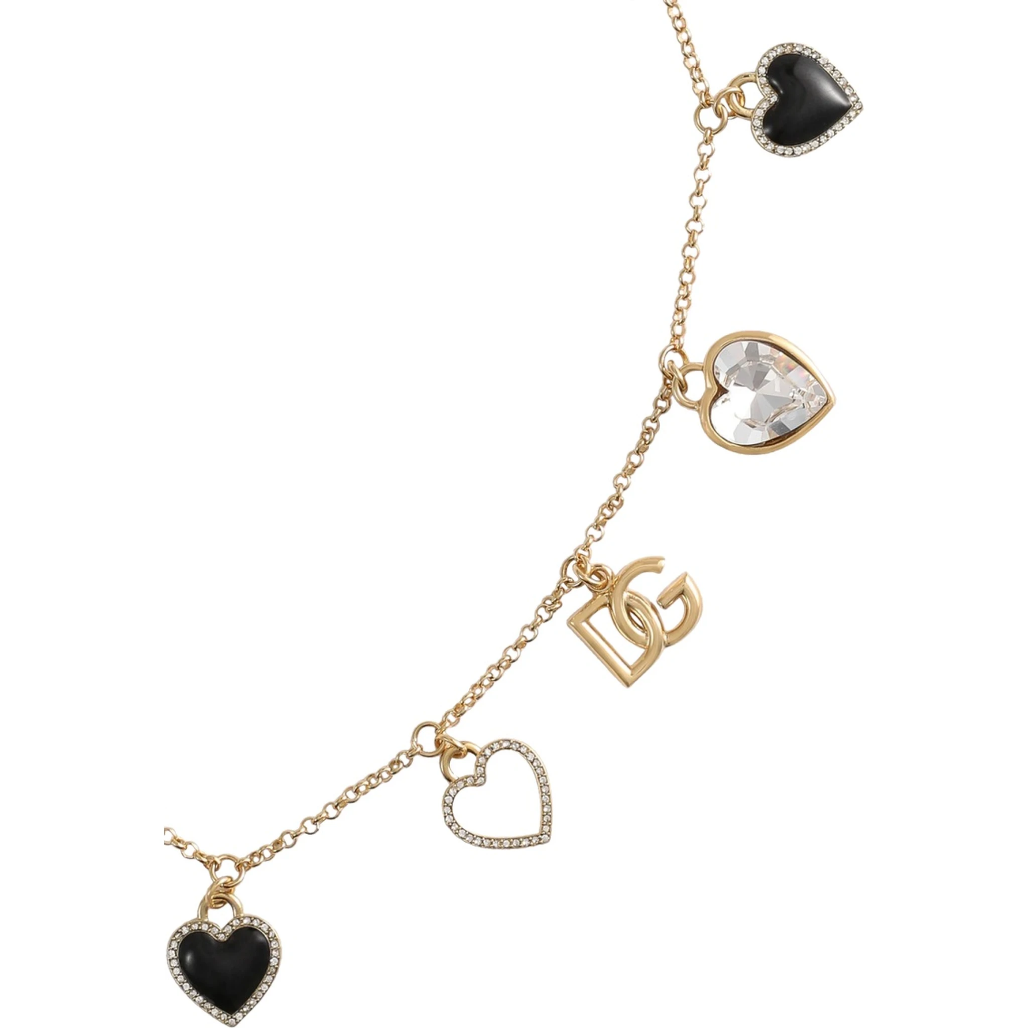 "ITALIAN TAILORING" NECKLACE WITH HEARTS