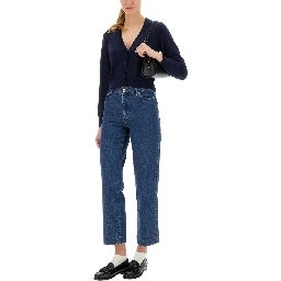 CARDIGAN WITH EMBROIDERED LOGO