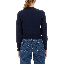 CARDIGAN WITH EMBROIDERED LOGO