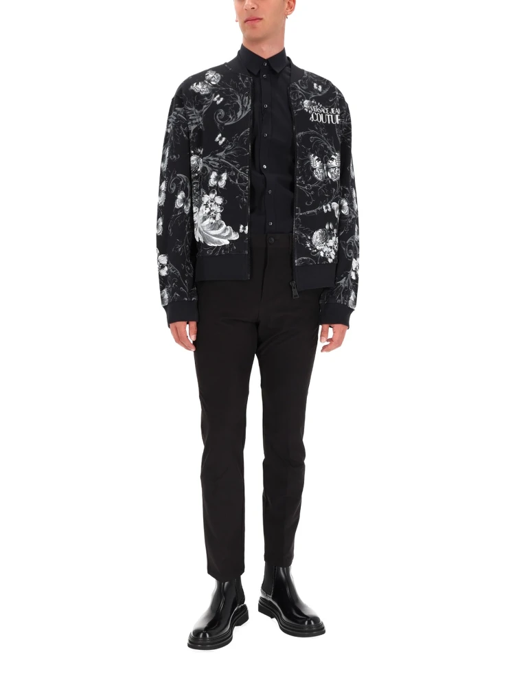 COTTON FLEECE BOMBER JACKET alternative