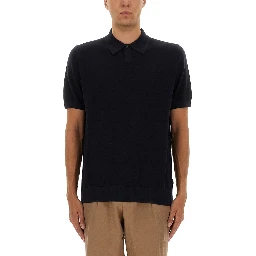 MERINO WOOL POLO SHIRT