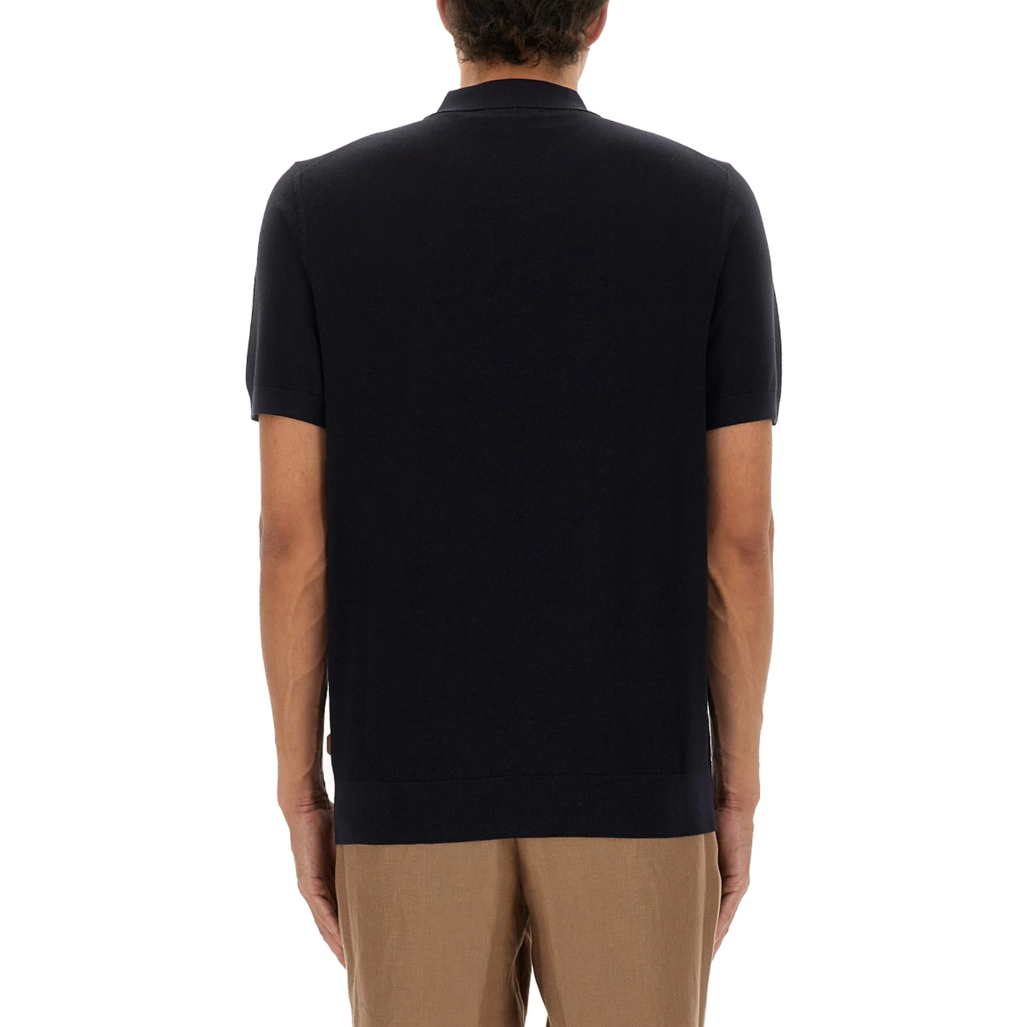 MERINO WOOL POLO SHIRT