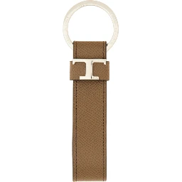 "T TIMELESS" LOGO KEYCHAIN