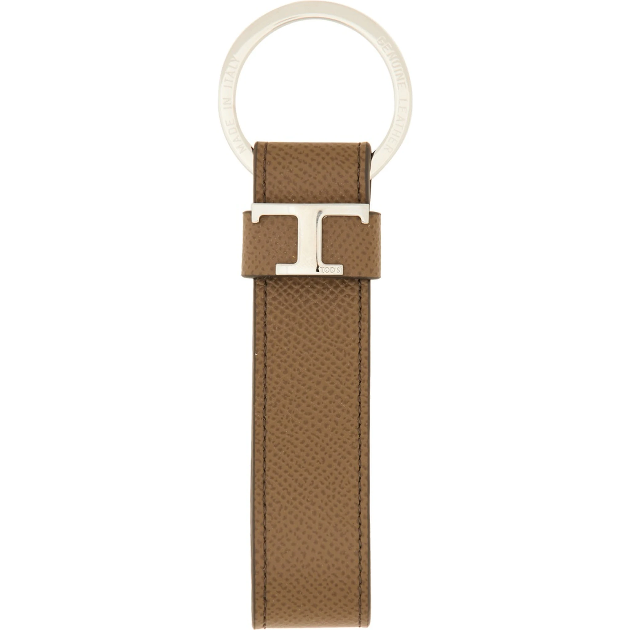 "T TIMELESS" LOGO KEYCHAIN