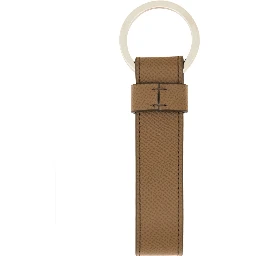 "T TIMELESS" LOGO KEYCHAIN