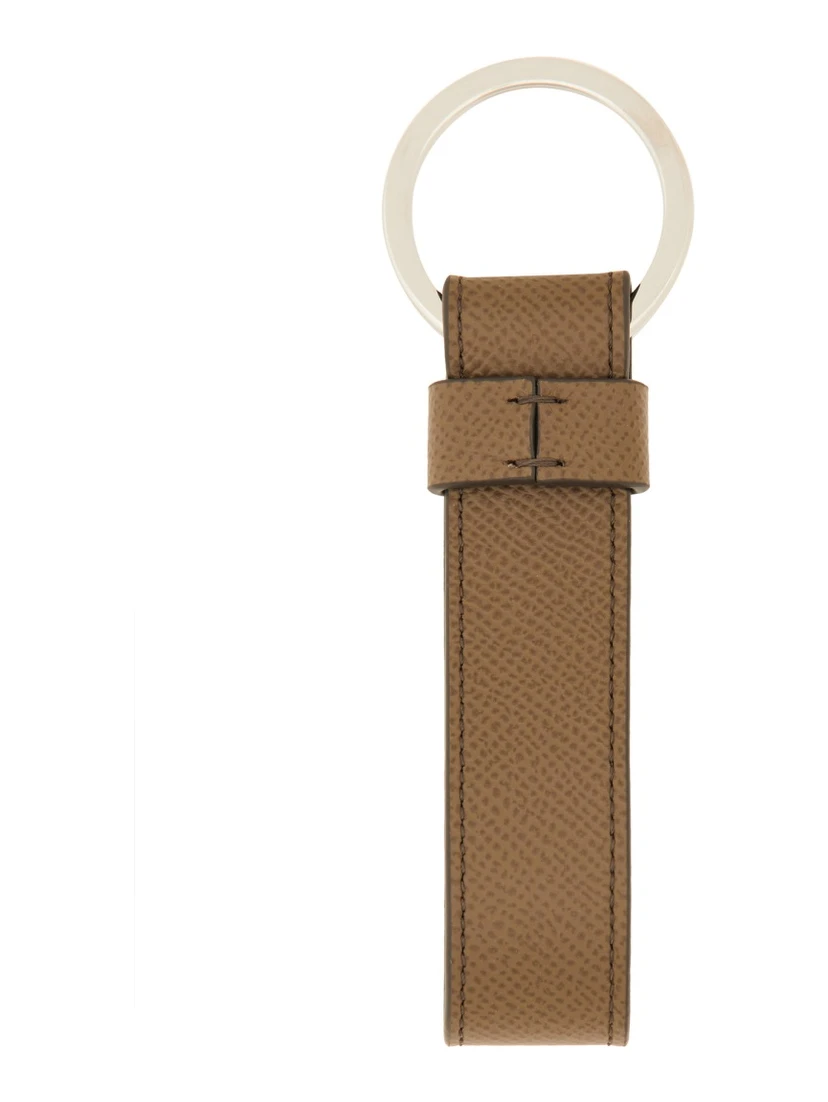 "T TIMELESS" LOGO KEYCHAIN