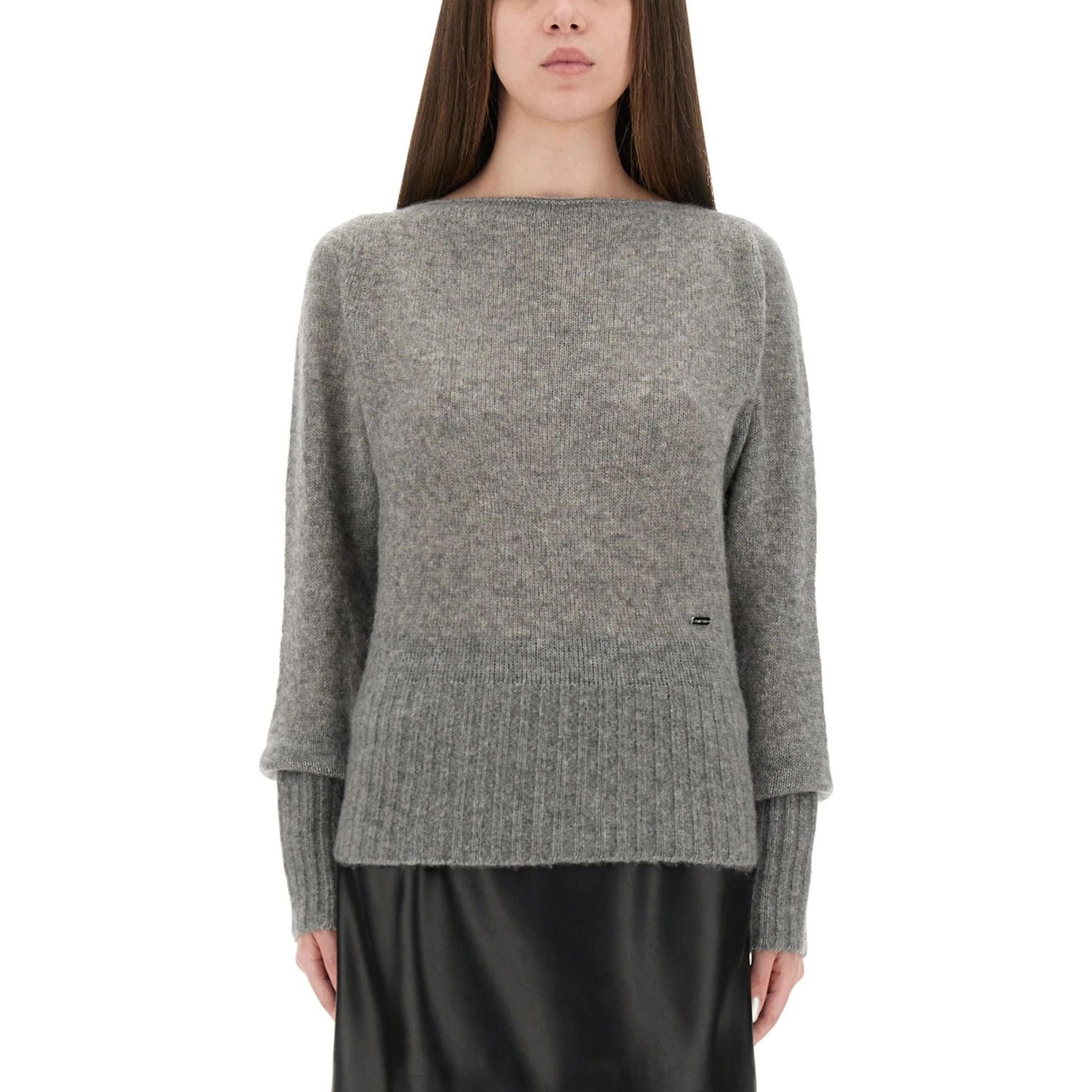 BOAT-NECK SWEATER