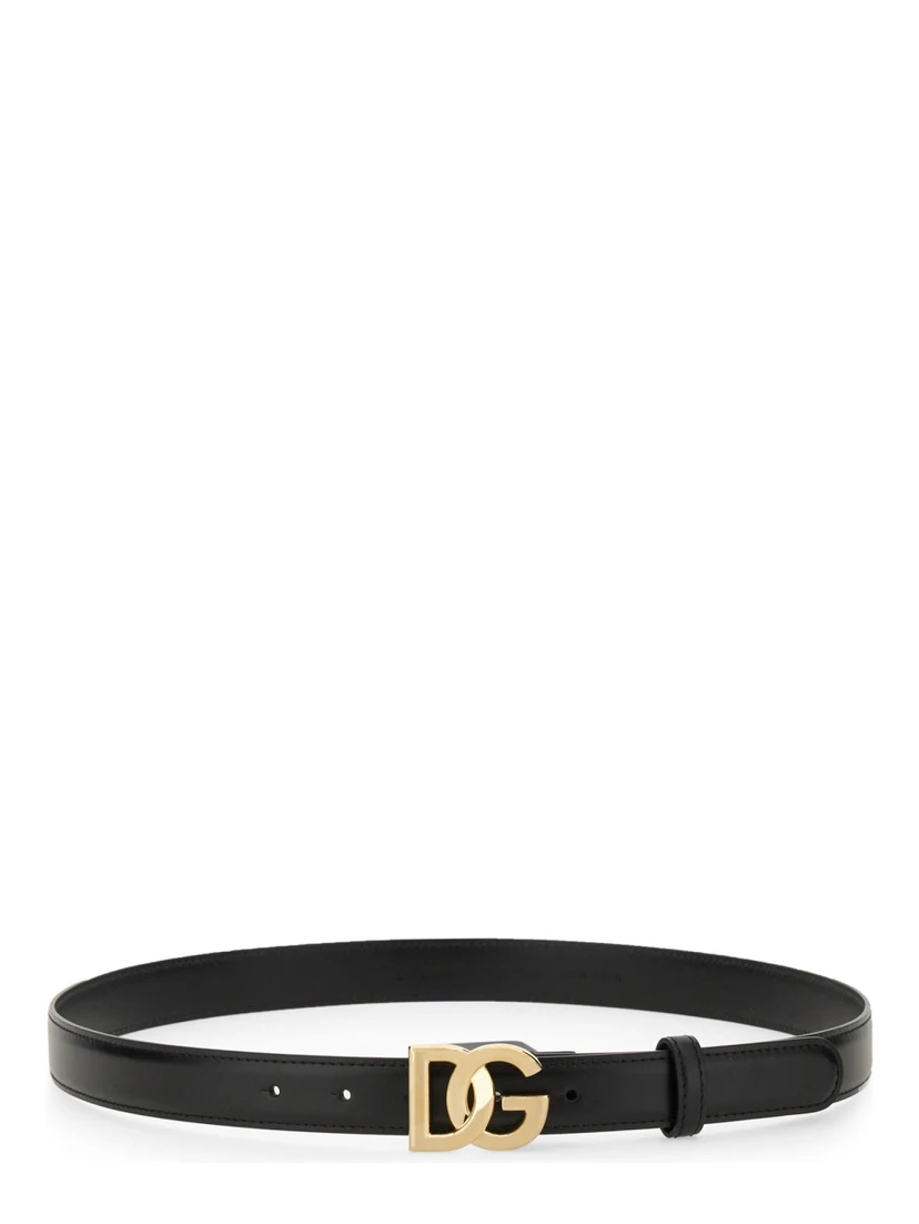 BELT WITH LOGO BUCKLE