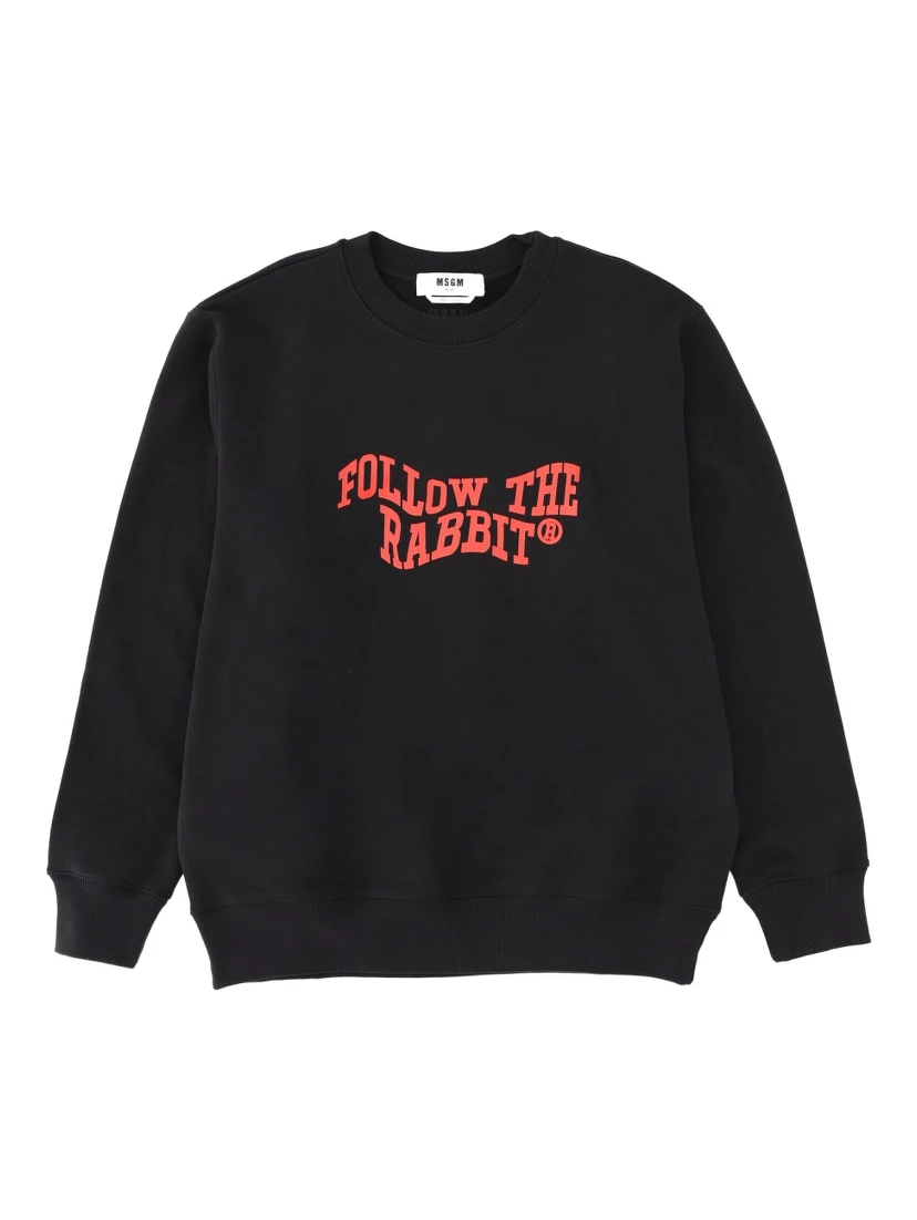 "FOLLOW THE RABBIT" SWEATSHIRT