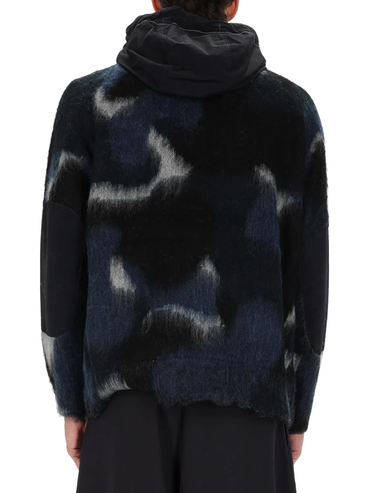 ZIPPER HOODED SWEATER alternative
