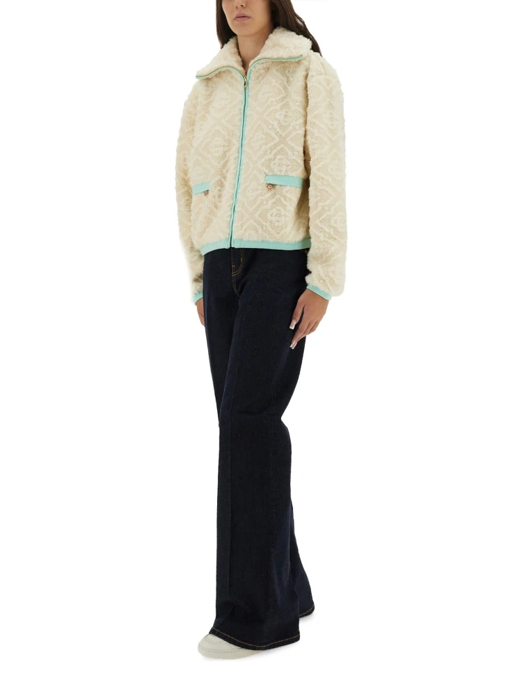 MONOGRAMMED FLEECE JACKET alternative
