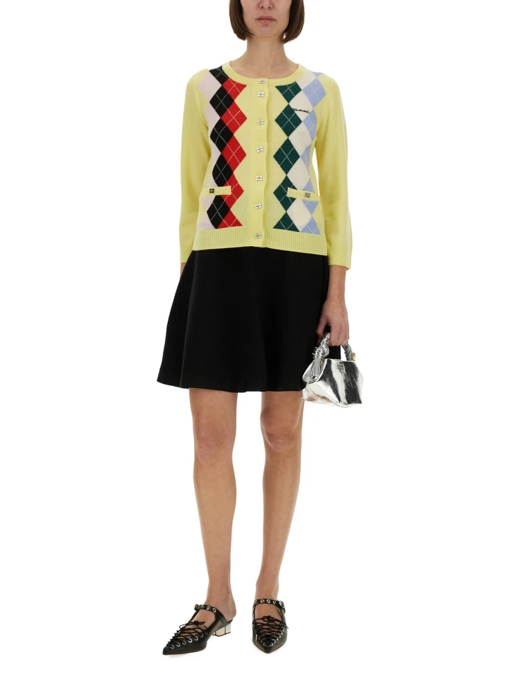 JACQUARD CASHMERE CARDIGAN alternative
