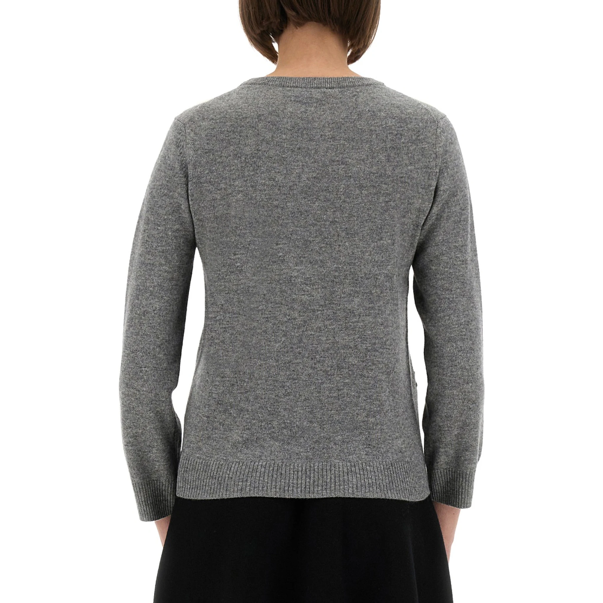 JACQUARD CASHMERE CARDIGAN